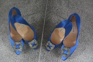 My Manolo Blahnik wedding shoes