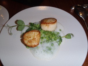 One of the many delicious  courses at Maze