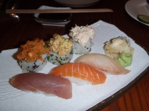 Sushi at Maze