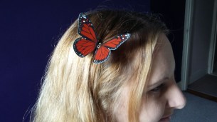 butterfly clip