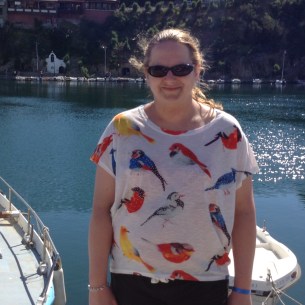 Bird top from Torza boutique in Petts Wood